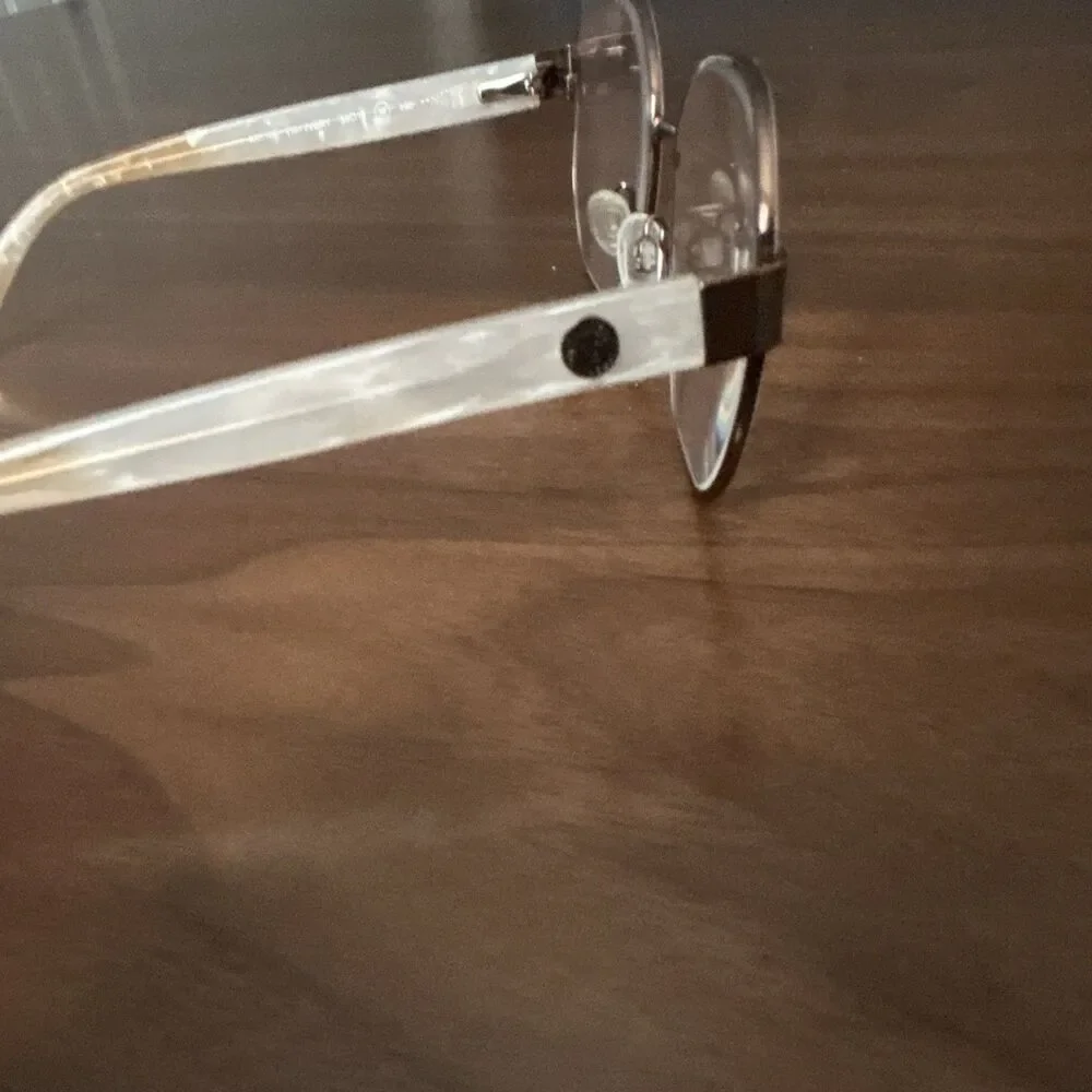 Anne Klein AKS 169 Full Rim Metal/Plastic Eyeglasses Frame 49-16-130 w/case